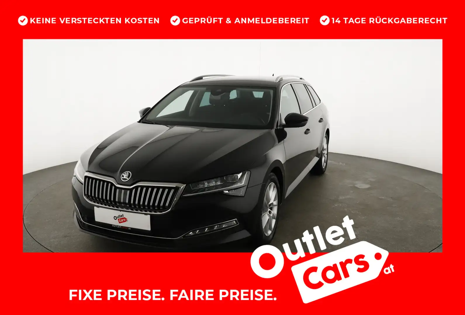 Skoda Superb 4x4 Style TDI DSG Noir - 1