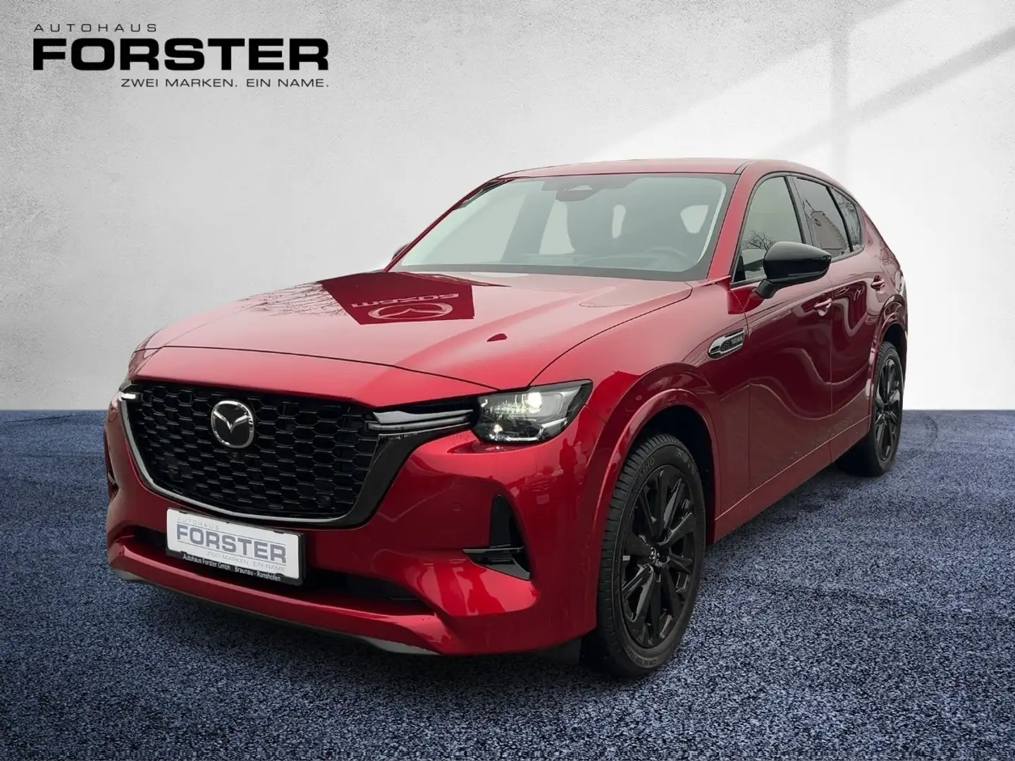 Mazda CX-60 3.3L 8AT 2WD HOMURA/ CON/DRI LED SHZ Navi Rouge - 1