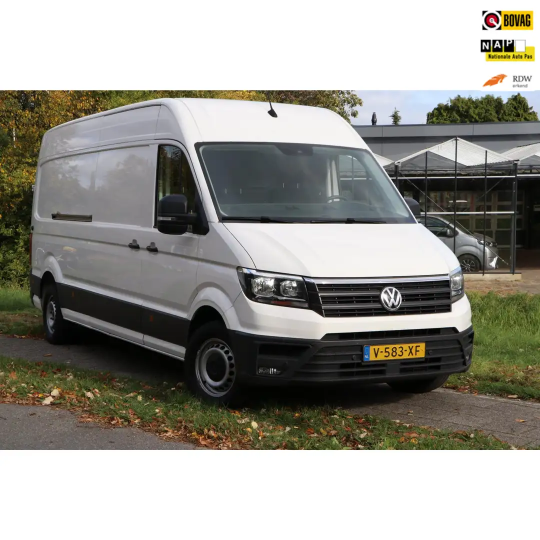Volkswagen Crafter 35 2.0 TDI L4H3 RWD / 170pk Highline / 3500 kilo t Wit - 1