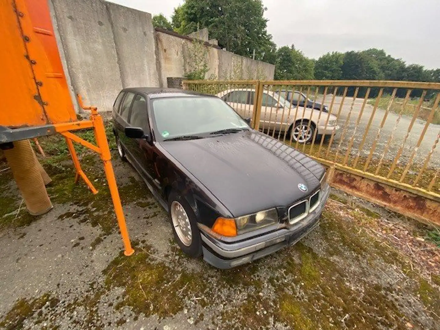 BMW 320 E36 320i touring ,Leder, Klima Negru - 1