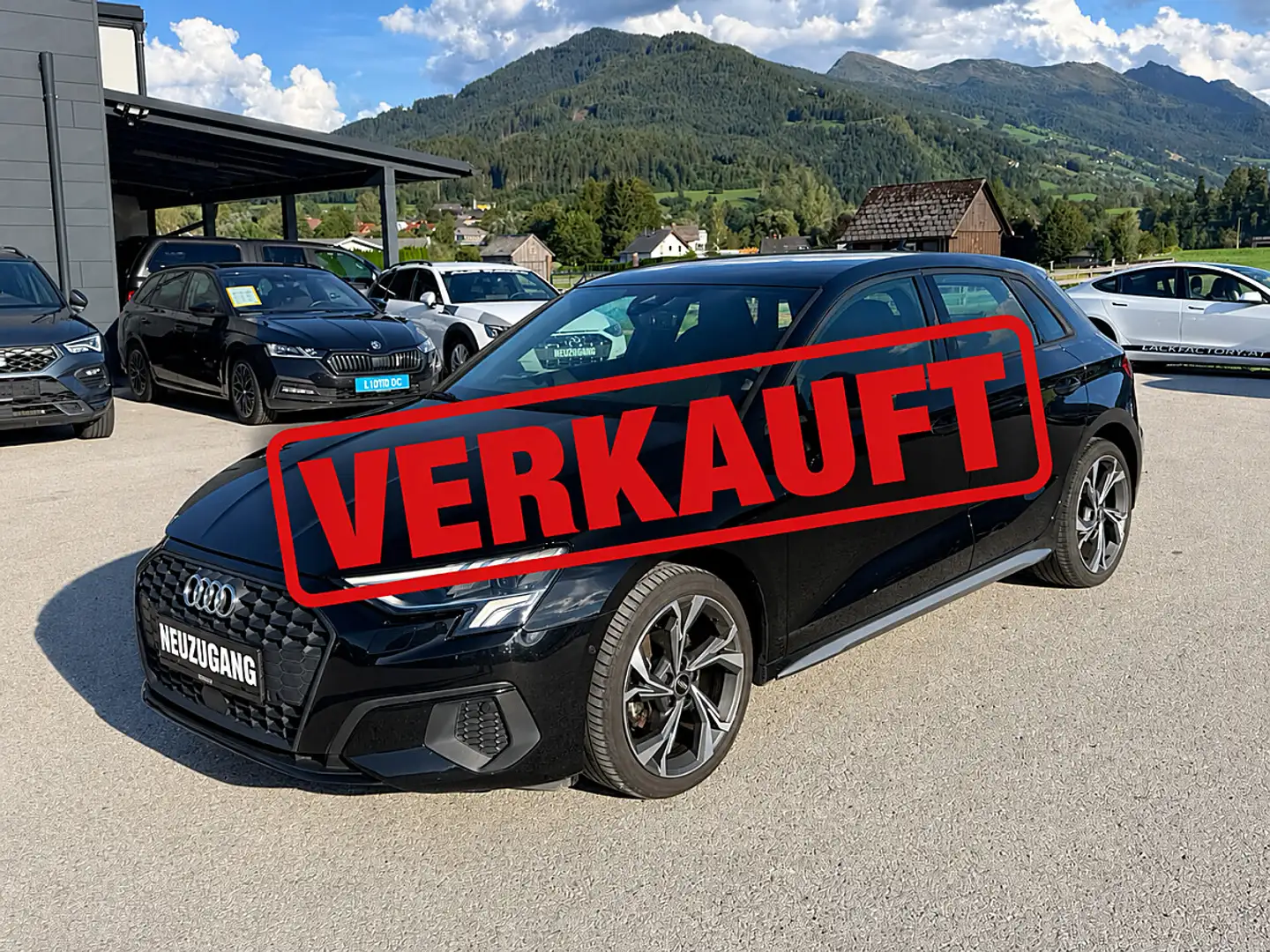 Audi A3 Sportback 30 TFSI intense *VERKAUFT* | S line |... Schwarz - 1