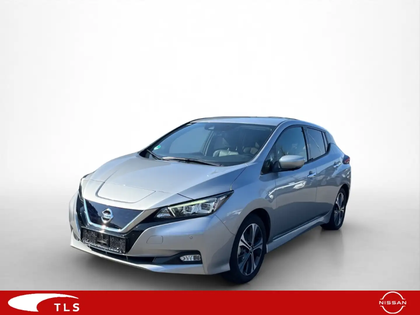 Nissan Leaf Tekna 40 kWh Navi Leder Soundsystem Bose 360 Kamer Silber - 1