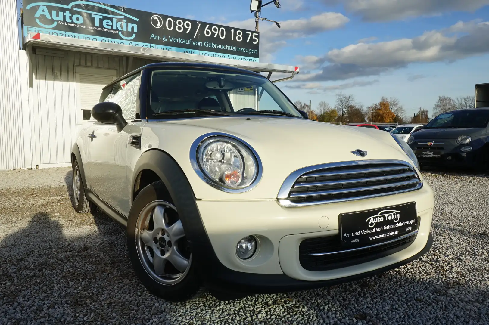 MINI Cooper 1.6 |8-fach bereift| |Tempomat| |Klima| Weiß - 1