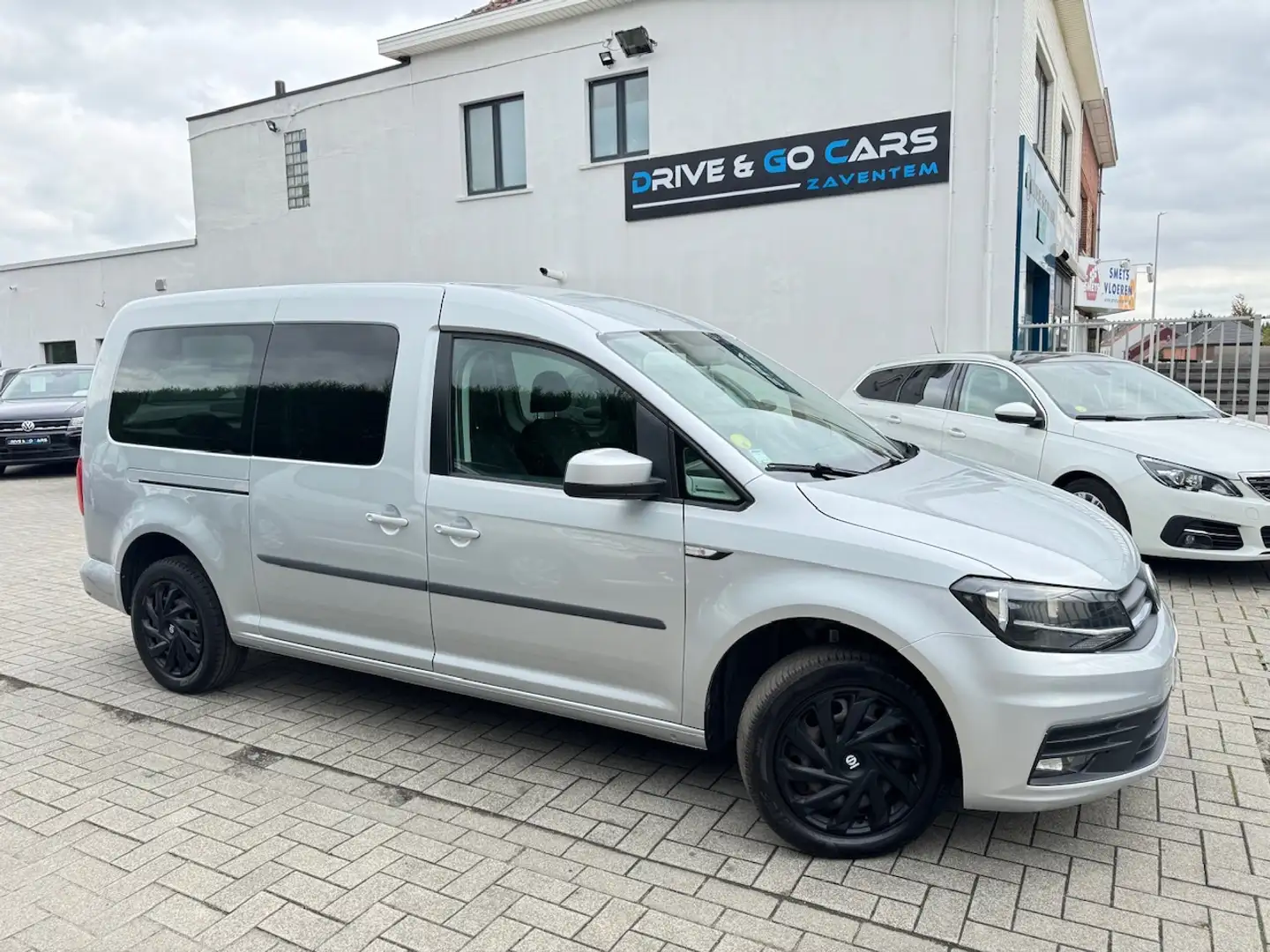 Volkswagen Caddy Maxi 2.0 TDI - Euro 6b ** 1 JAAR GARANTIE ** !! Argent - 1
