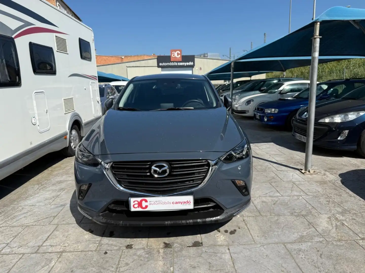 Mazda CX-3 2.0 Skyactiv-G Zenith 2WD 89kW Blau - 1