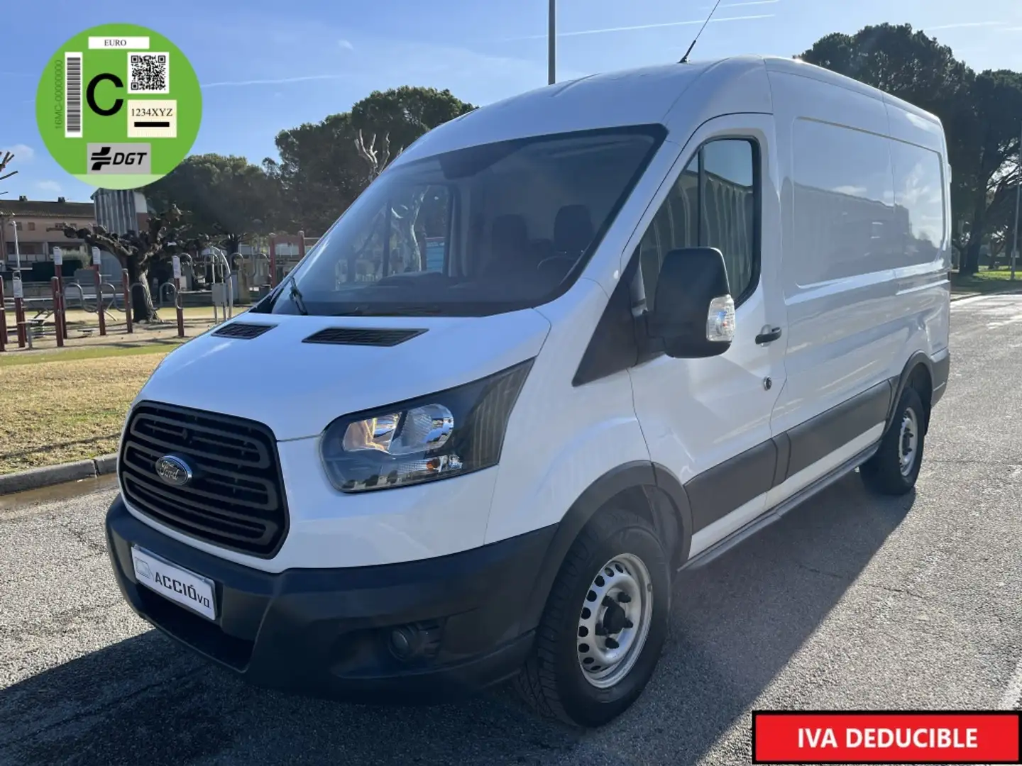 Ford Transit FT 350 L2 Van Ambiente 130 Blanco - 2