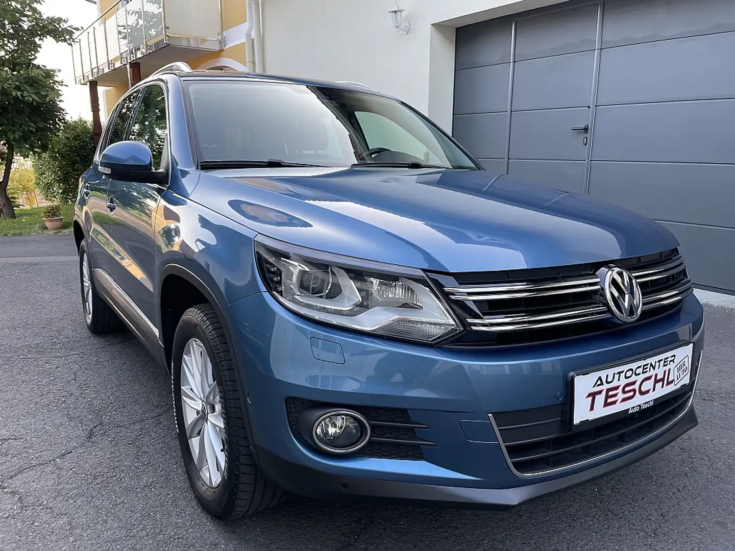 Volkswagen Tiguan 2,0 TDI BMT 4Motion Sky DPF*1.Besitz* Schwarz - 1