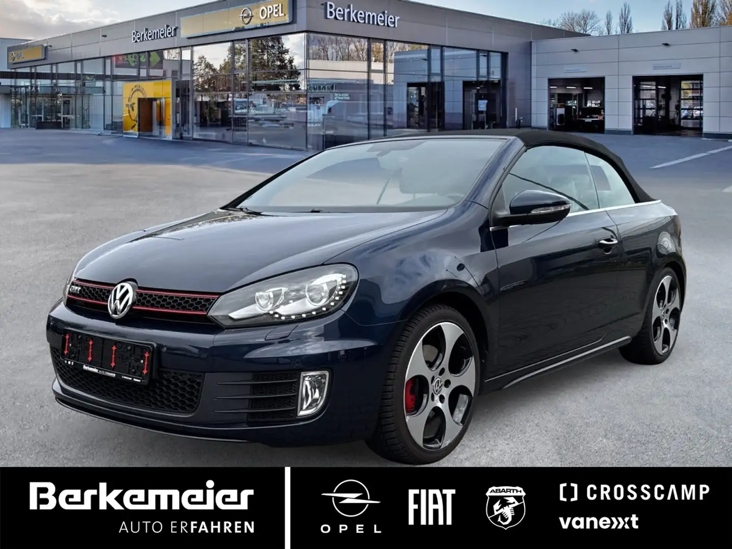 Volkswagen Golf VI Cabrio GTI *SHZ/Navi/Xenon* (Gewerbe) Bleu - 1