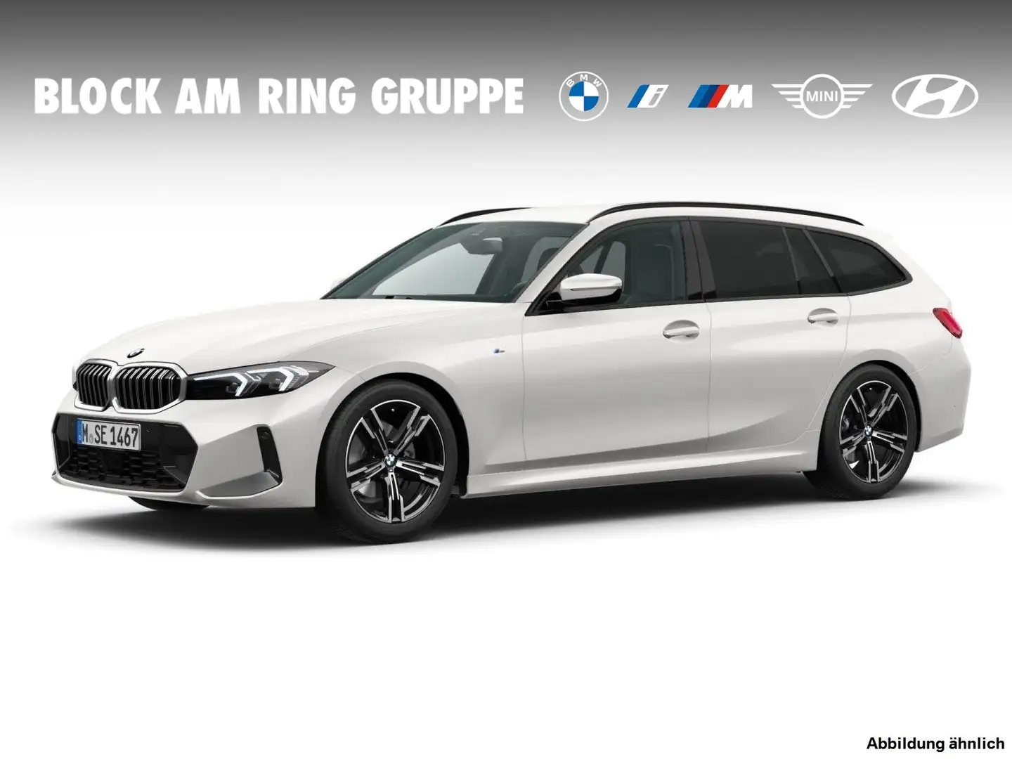 BMW 320 d xDrive Touring Weiß - 1