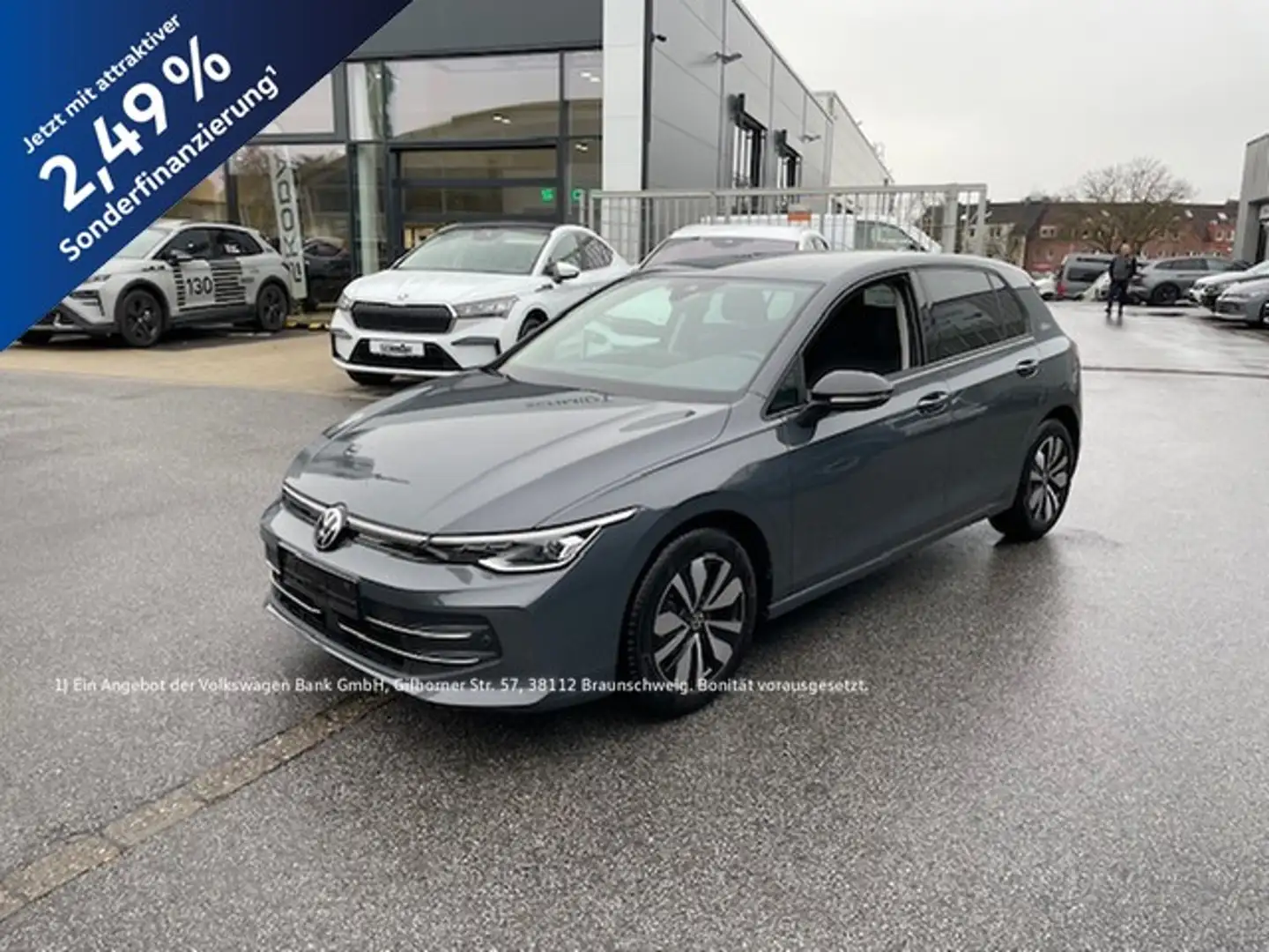 Volkswagen Golf VIII 1.5TSi Goal AHK Navi ACC SideAssist LED-Plus Grau - 1