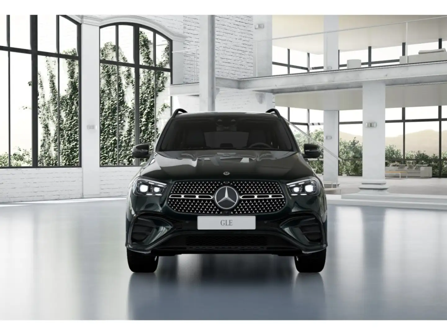 Mercedes-Benz GLE 350 de 4M  AMG-ADV.PLUS+AHK+PANO+AIRM.+BURM. Grün - 2