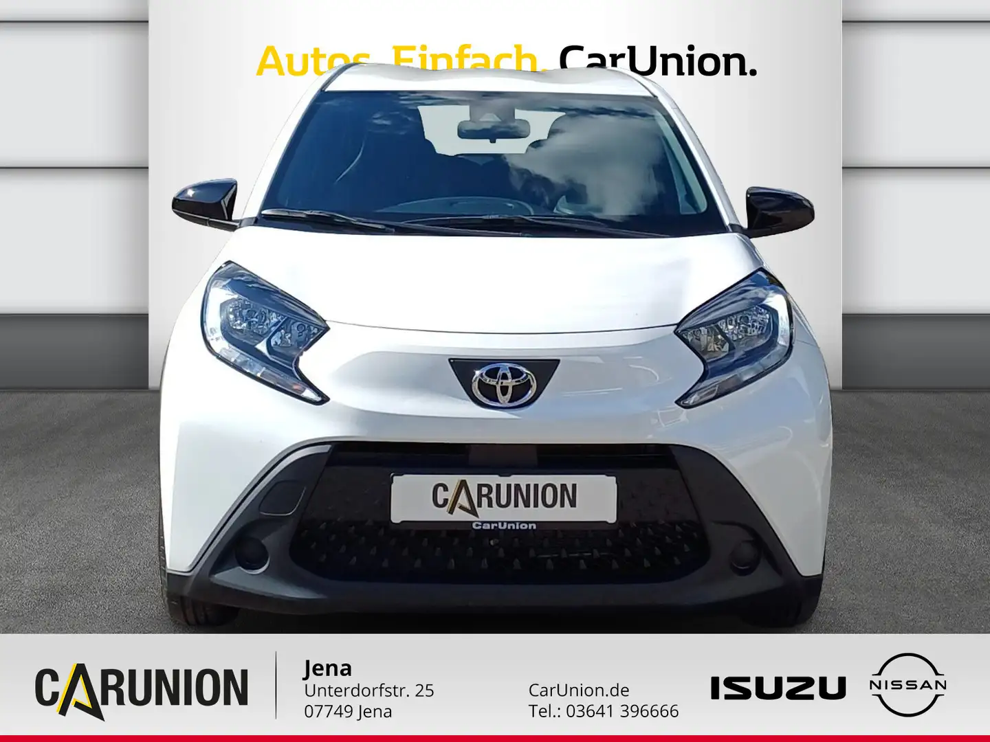 Toyota Aygo X 1,0 l Business Edition* Kamera*SHZ*Tempomat* Weiß - 2