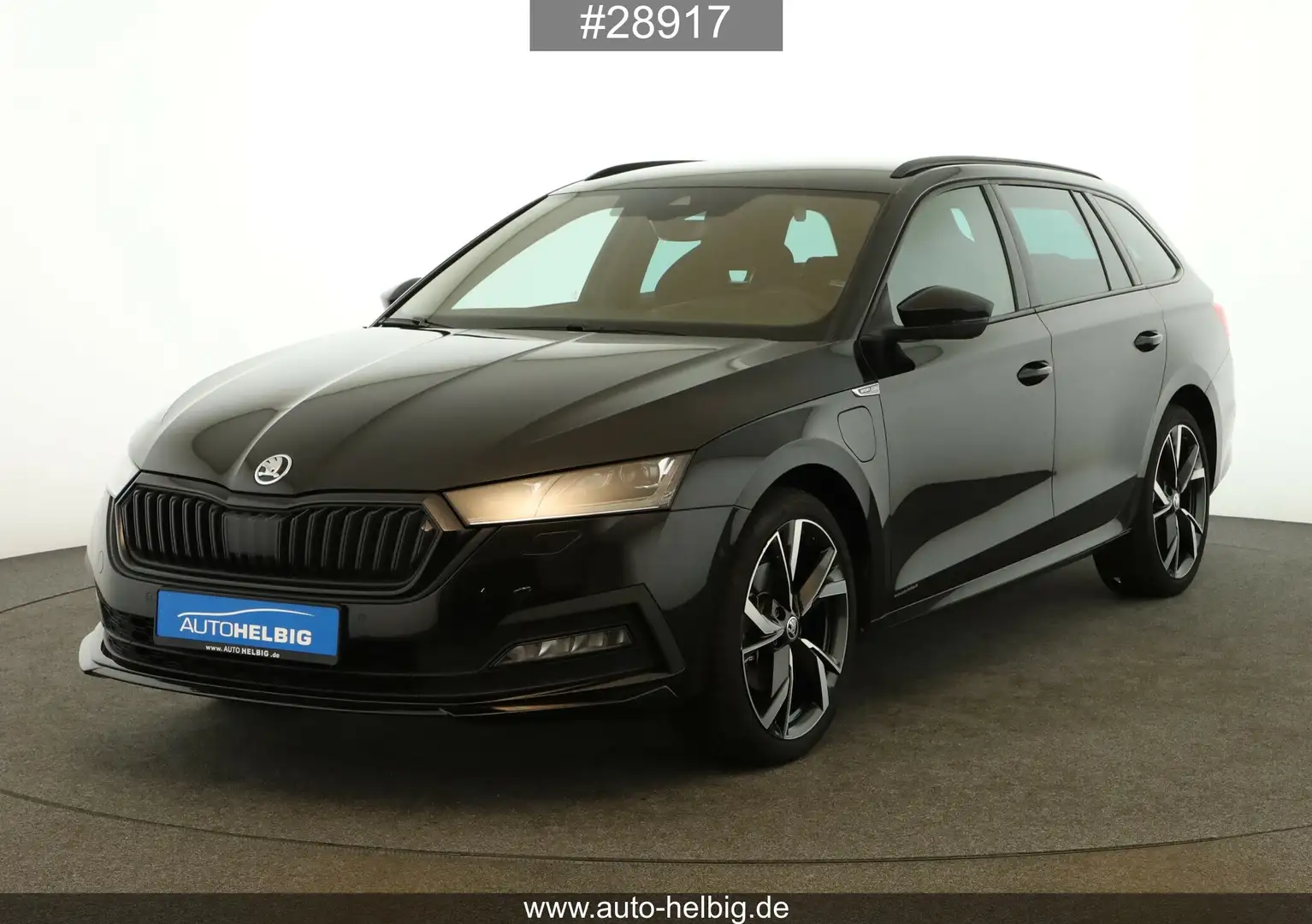 Skoda Octavia Octavia Combi 1.4 TSI Sportline iV #19Z#HuD#ACC# Чорний - 1
