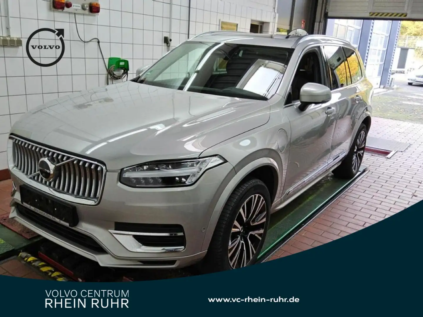Volvo XC90 T8 AWD Plus Bright+360°+WINTERPAK+MEMORY+ Argent - 1