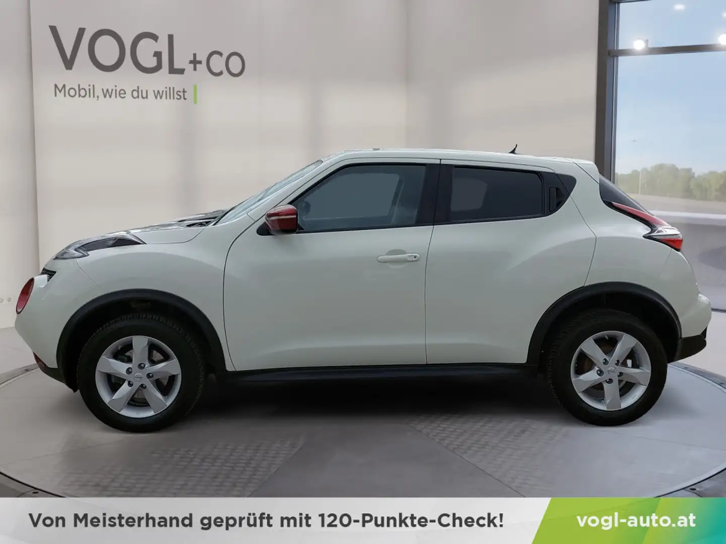 Nissan Juke 1,6 N-Way Weiß - 2
