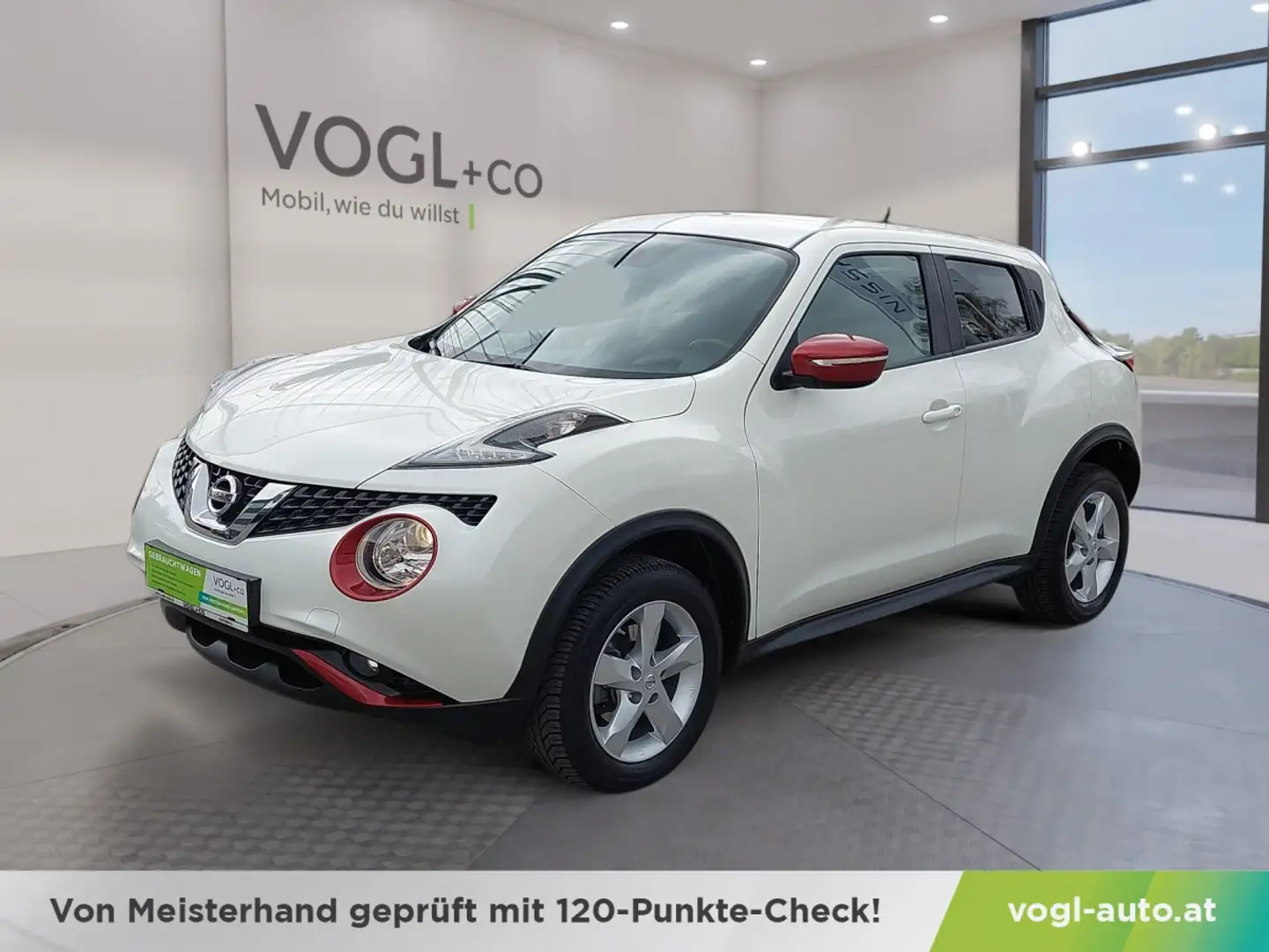 Nissan Juke 1,6 N-Way Weiß - 1