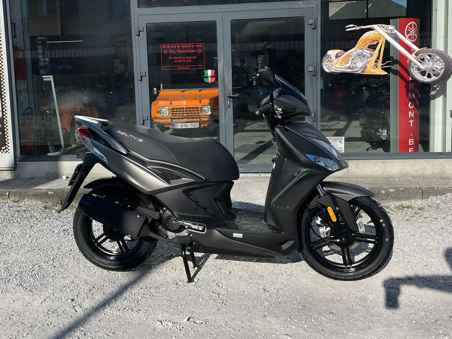 Kymco Agility 50 16+ Gri - 1