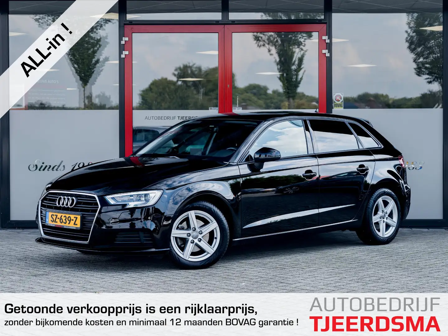 Audi A3 Sportback 1.0 TFSI Pro Line | Navigatie | Airco | Zwart - 1