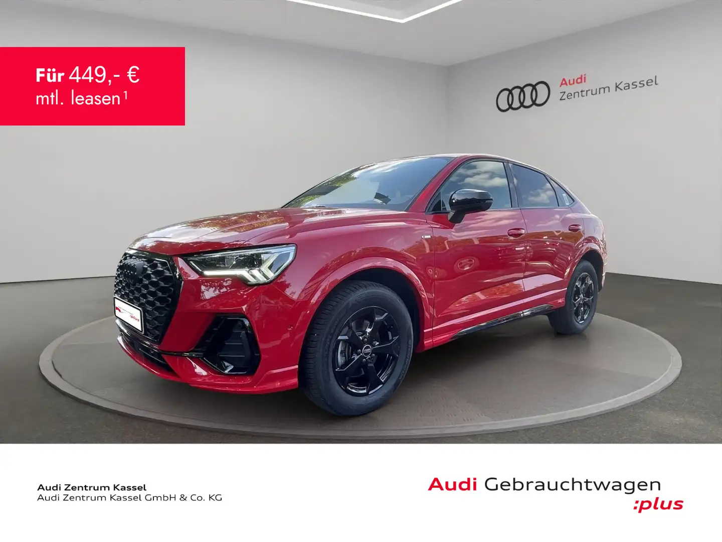 Audi Q3 Q3 SB 35 TDI S line LED Navi Kamera AHK CarPlay Rot - 1