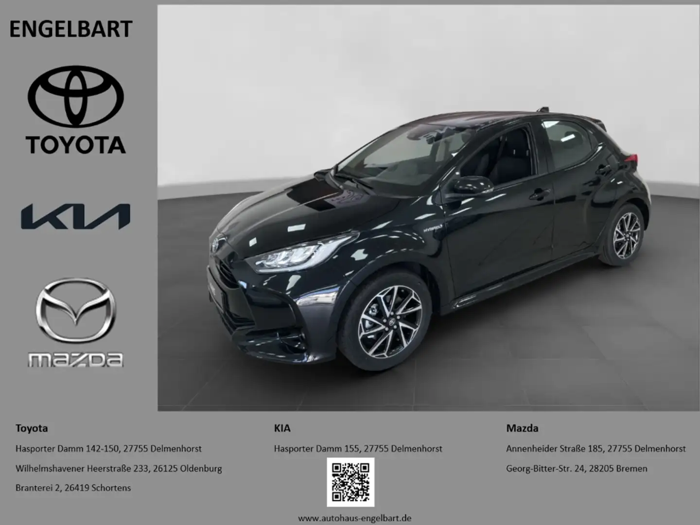 Toyota Yaris 1.5 Hybrid Team Deutschland Comfort Paket Blanc - 1