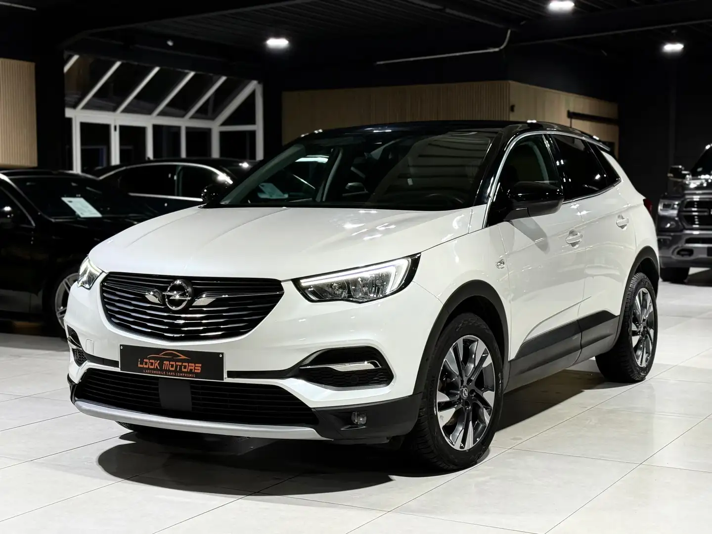 Opel Grandland X 1.5 Turbo D 130cv GPS Camera CarPlay Led PDC Full Weiß - 1