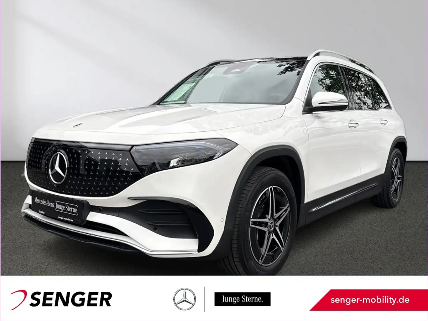 Mercedes-Benz EQB 350 4M AMG Panorama Ambiente Kamera LED AHK Blanc - 1