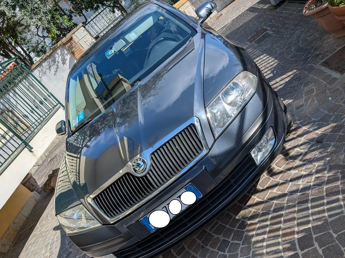 Skoda Octavia Octavia II 2004 Berlina 1.9 tdi Ambiente c/esp fap Grigio - 2