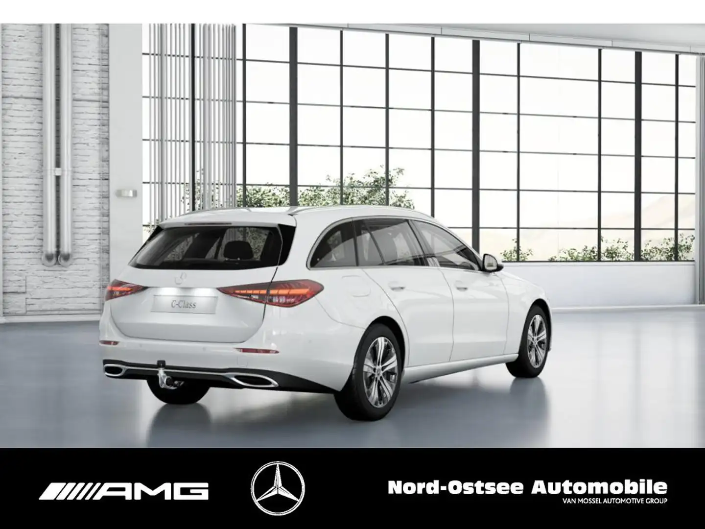 Mercedes-Benz C 200 d T AVANTGARDE ADV AHK STANDHZ TOTW KAMERA Weiß - 2