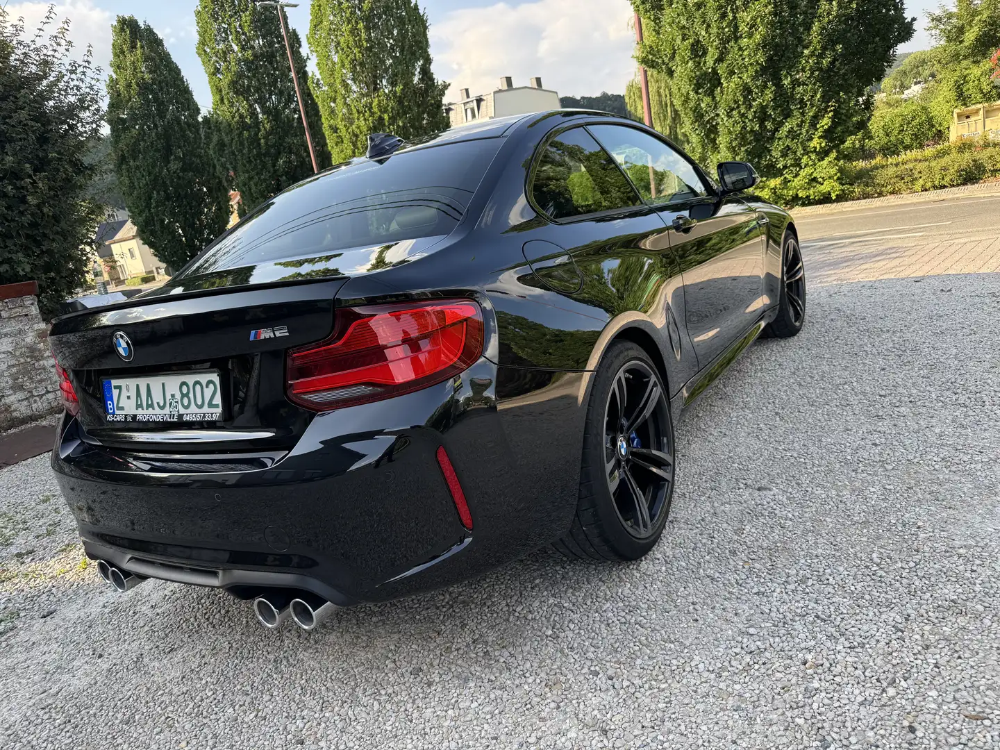 BMW M2 Coupe M DKG7 premier proprio avec tva recuperable Noir - 2