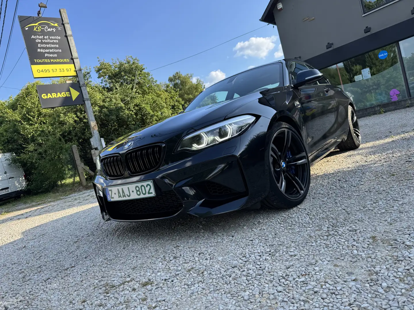 BMW M2 Coupe M DKG7 premier proprio avec tva recuperable Noir - 1
