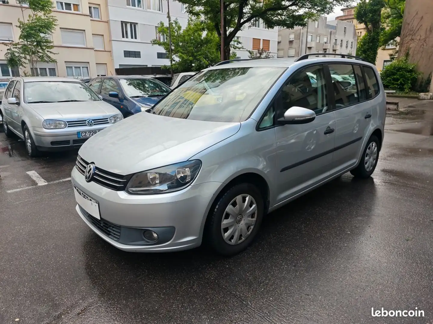 Volkswagen Touran TDI 105ch BlueMotion Confortline 5P Gris - 1