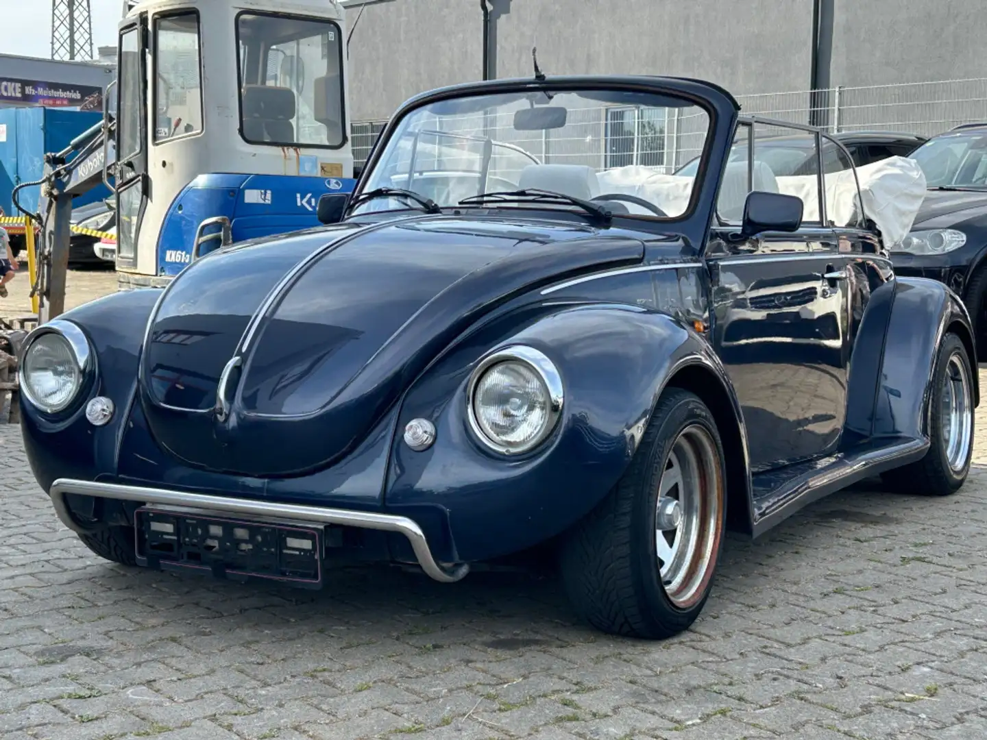 Volkswagen Käfer Cabriolet Breitbau TÜV eingetragen H-Kennz Blau - 1
