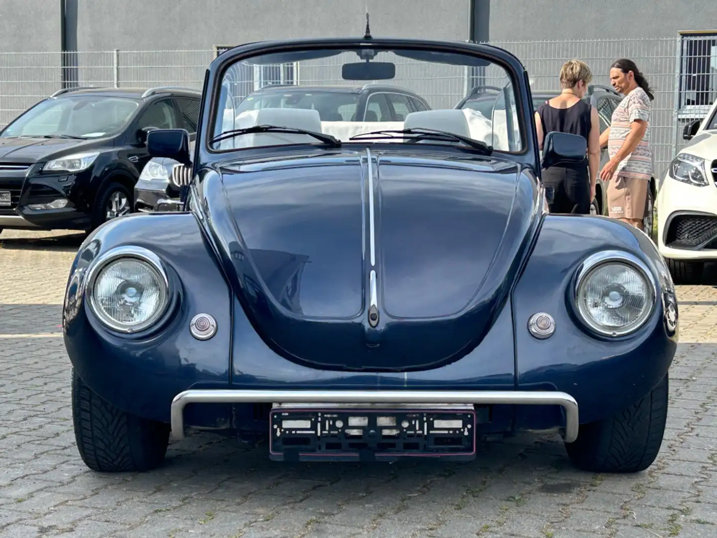 Volkswagen Käfer Cabriolet Breitbau TÜV eingetragen H-Kennz Blau - 2
