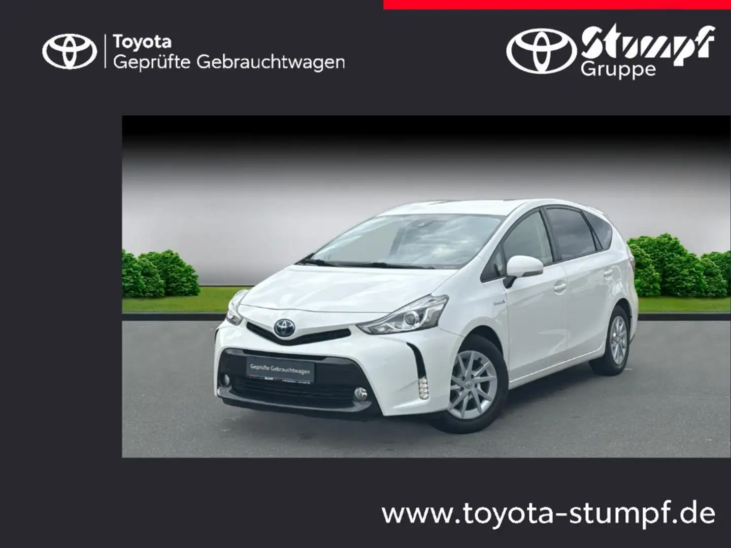 Toyota Prius+ Comfort 1.8 VVT-i EU6d 7-Sitzer HUD LED ACC Klimaa Wit - 1