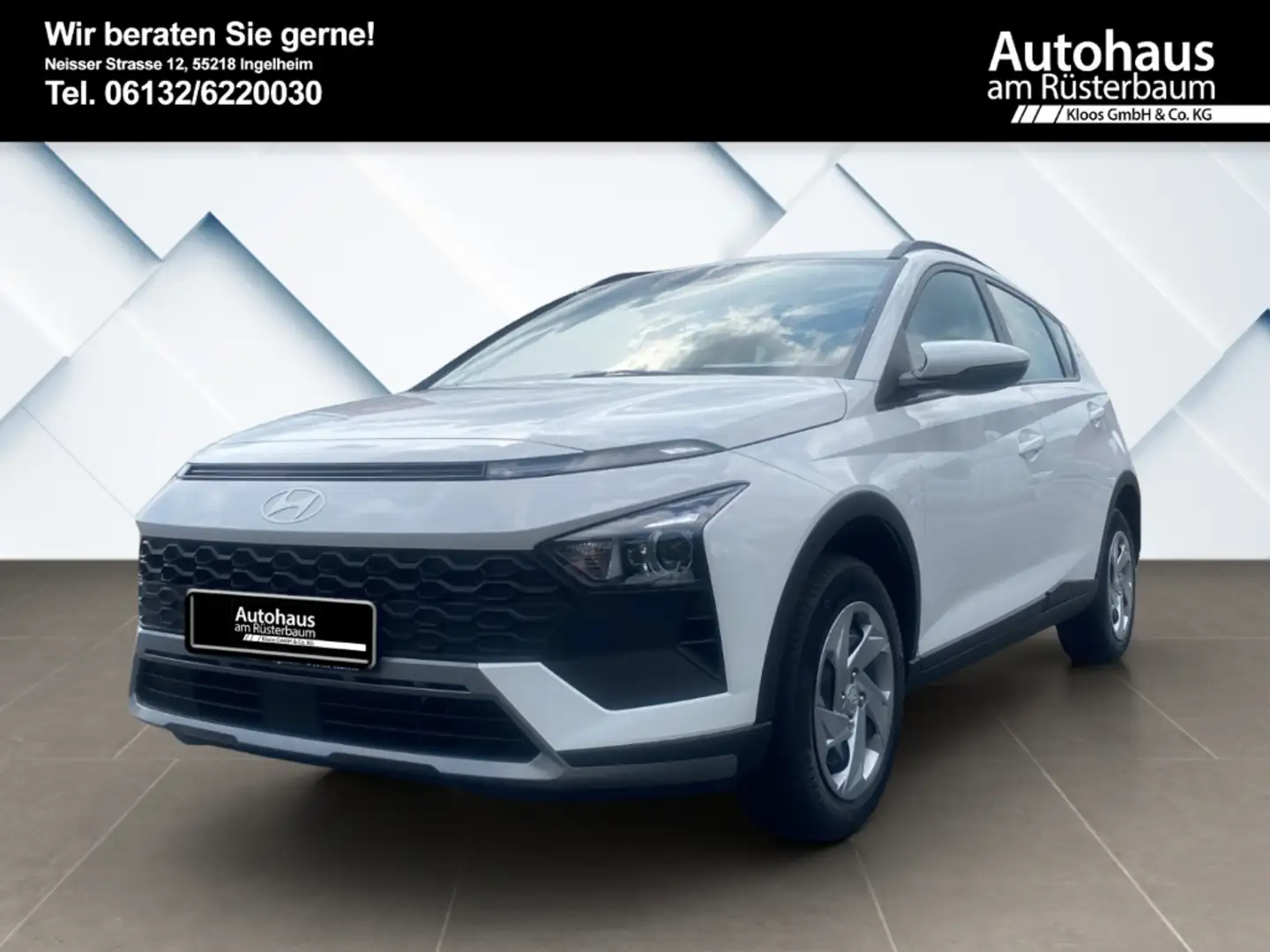 Hyundai BAYON Select 2WD (MY25) 1.0 Navigation, Apple Car Play, Weiß - 2