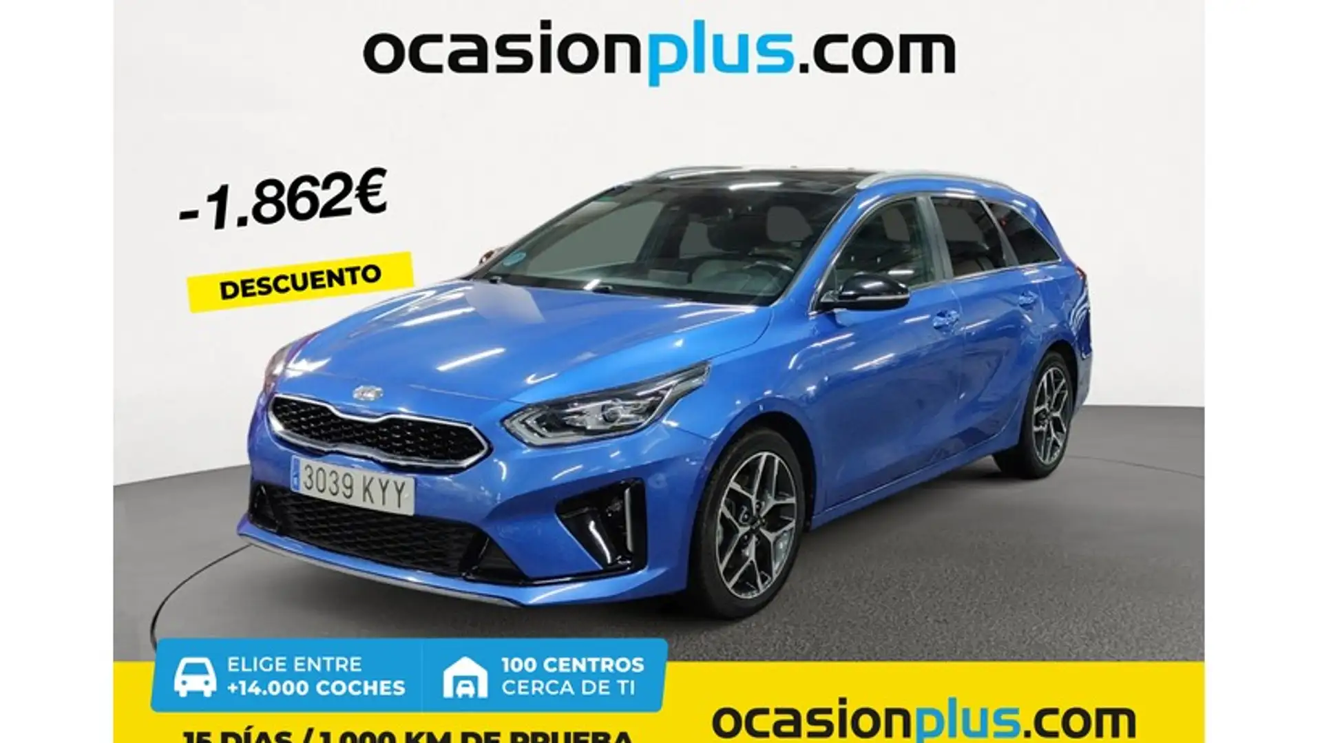 Kia Ceed / cee'd Tourer 1.6CRDi Eco-Dynamics GT Line 136 Blau - 1