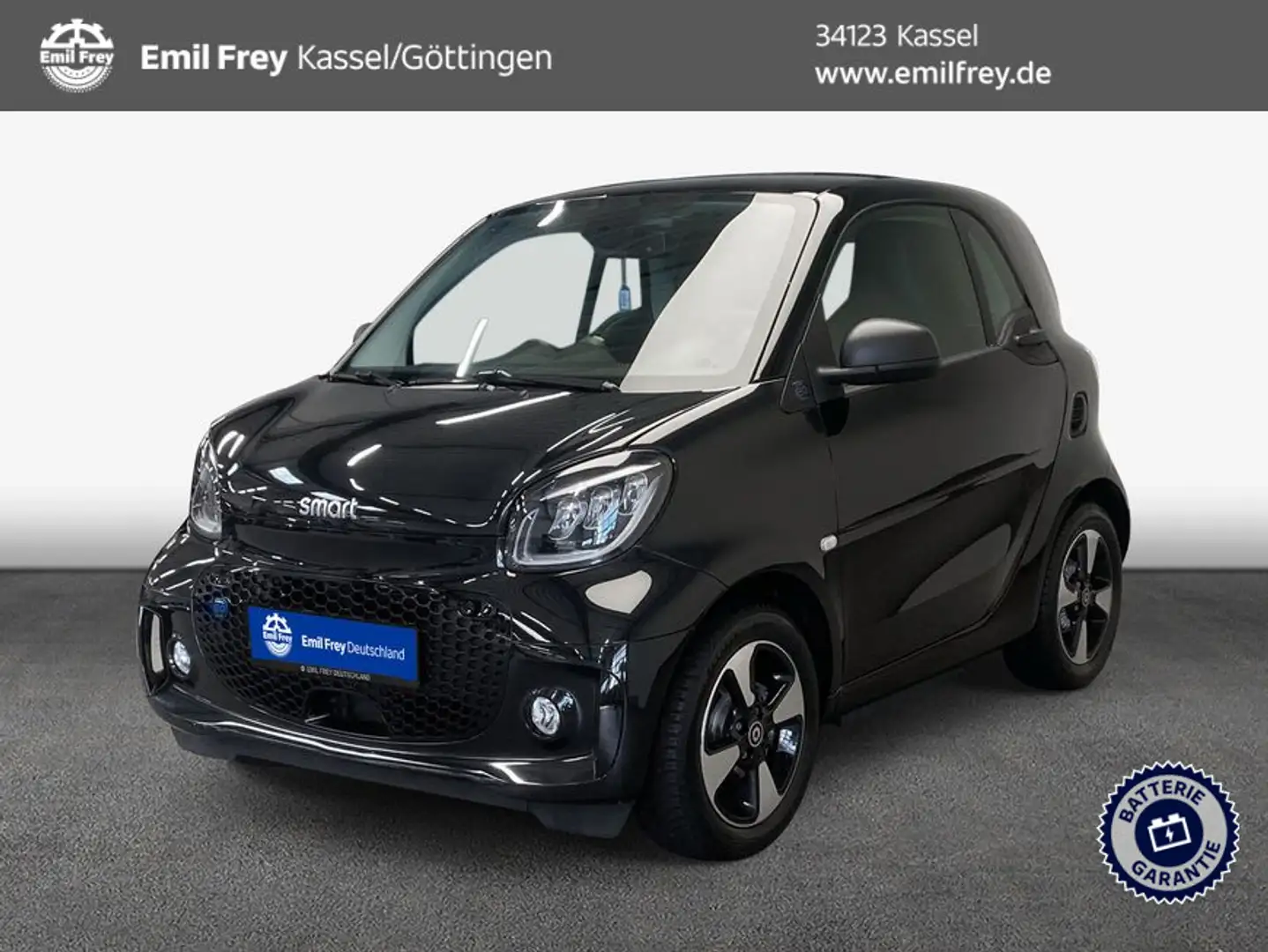 smart forTwo fortwo EQ passion/22kW Lader/LED/Exclusive/Shz Schwarz - 1