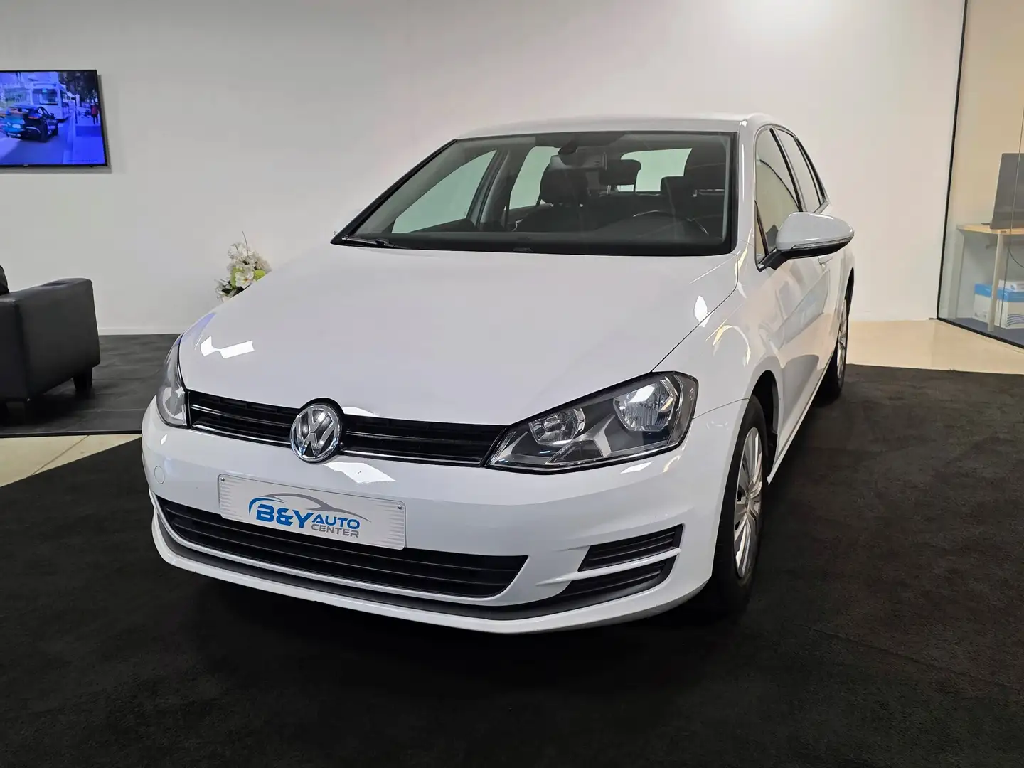 Volkswagen Golf Golf 1.2 TSI Benzine - Dig. Airco - Riem vervangen Blanc - 2