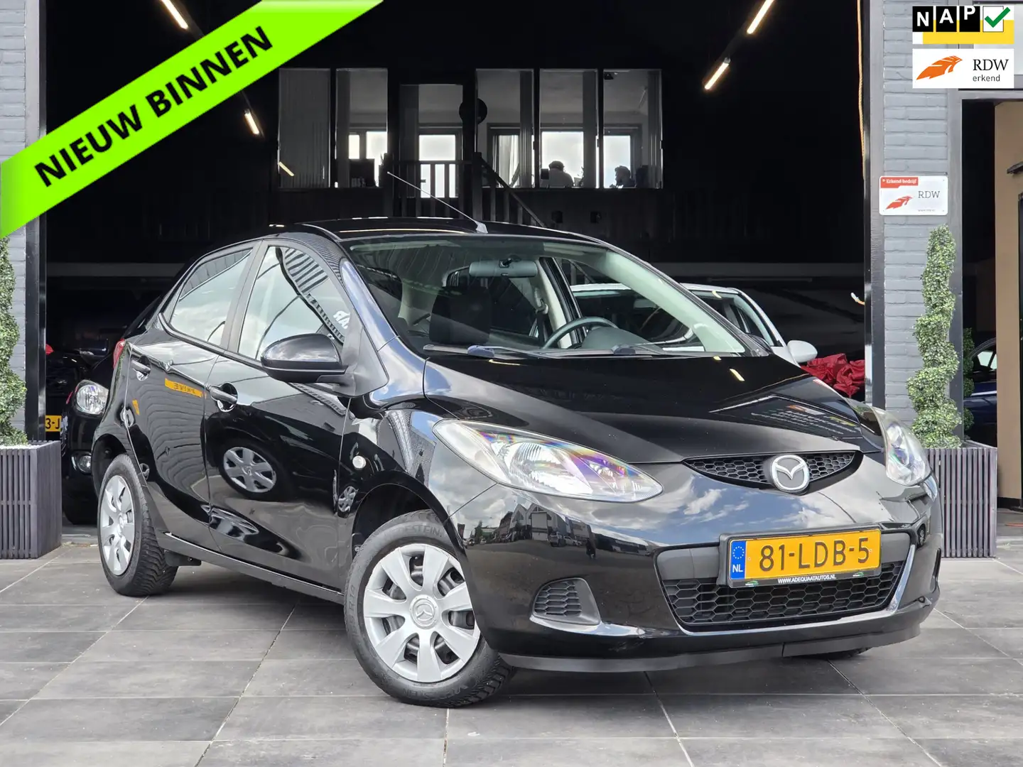 Mazda 2 1.3 XS|EL. Pakket|Trekhaak|2e Eigenaar|NAP|APK Negru - 1