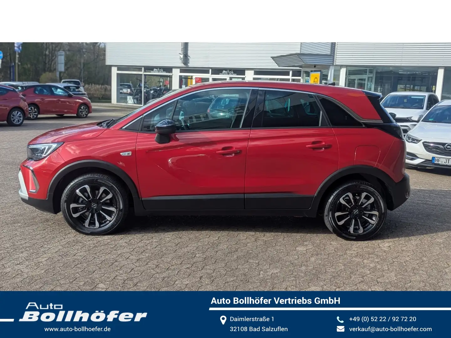 Opel Crossland Elegance NAVI/PDC vo+hi+Cam/AGR-Sitze Rot - 2