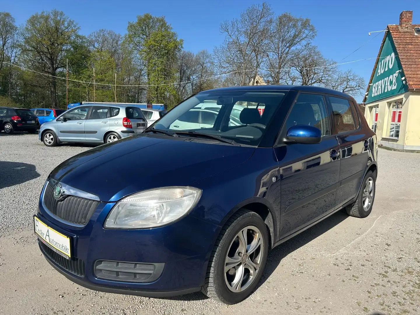 Skoda Fabia 1.2l/Klima/Tempo/Standhzg./Tüv+Service neu Blau - 1