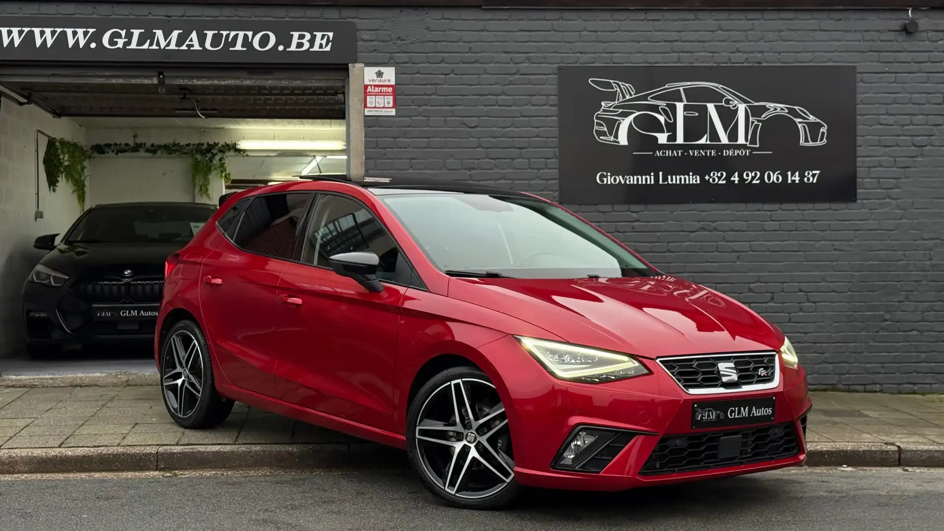SEAT Ibiza Ibiza 1.5 TSI FR SPORT * TOIT OUVRANT * GARANT 12M Rouge - 1