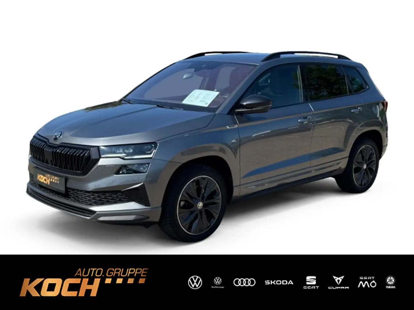 Skoda Karoq Sportline 1.5 TSI DSG *NAVI*PANODACH*ACC* Grau - 1