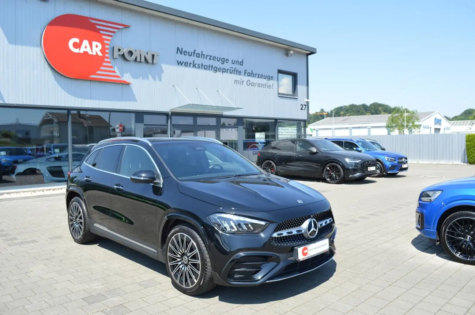 Mercedes-Benz GLA 200 AMG Line *Virtual*LED*DAB*Ambi*Kam*Leder Schwarz - 1