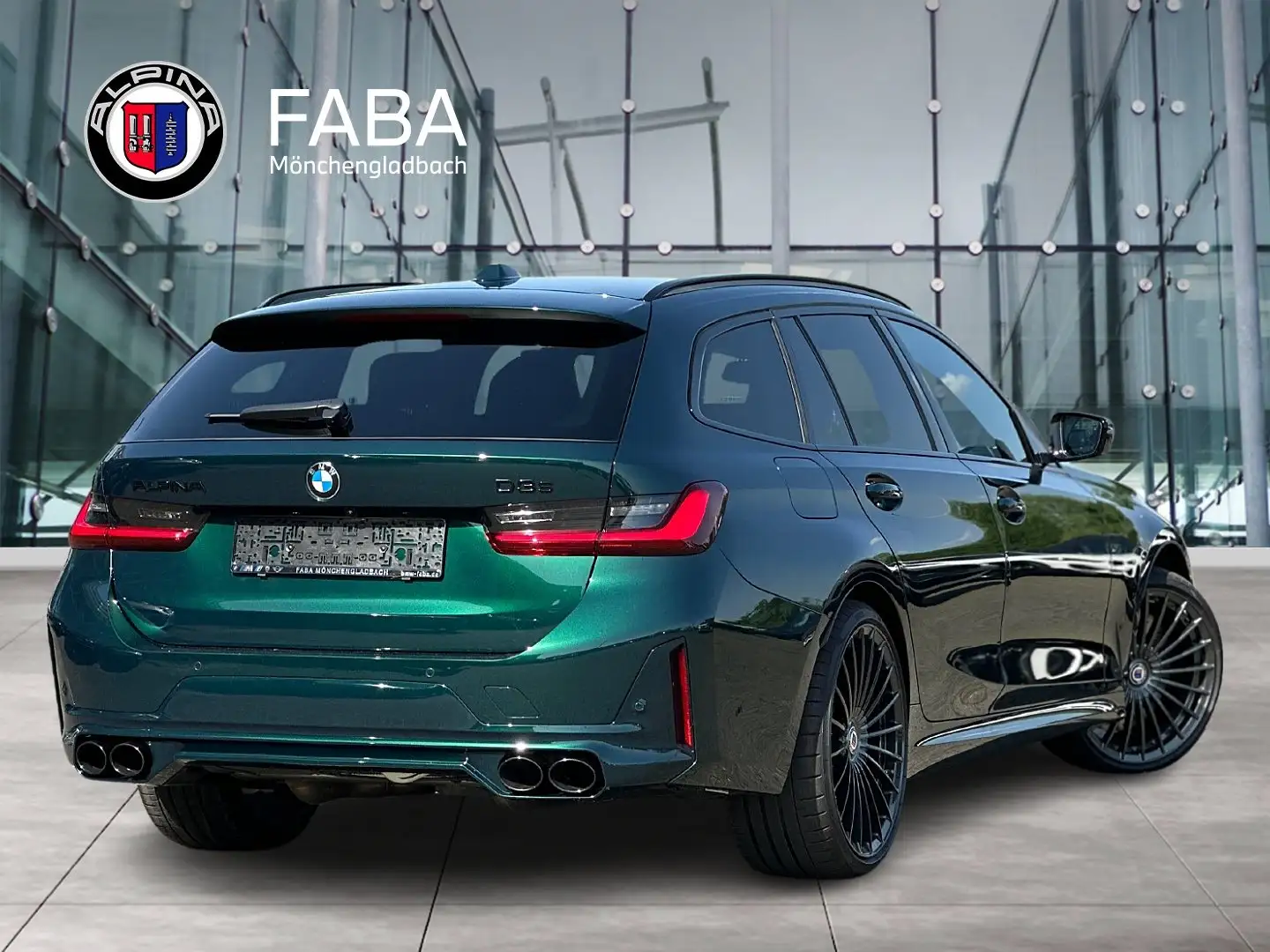 Alpina D3 S Touring Allrad Head-Up HK HiFi Verde - 2