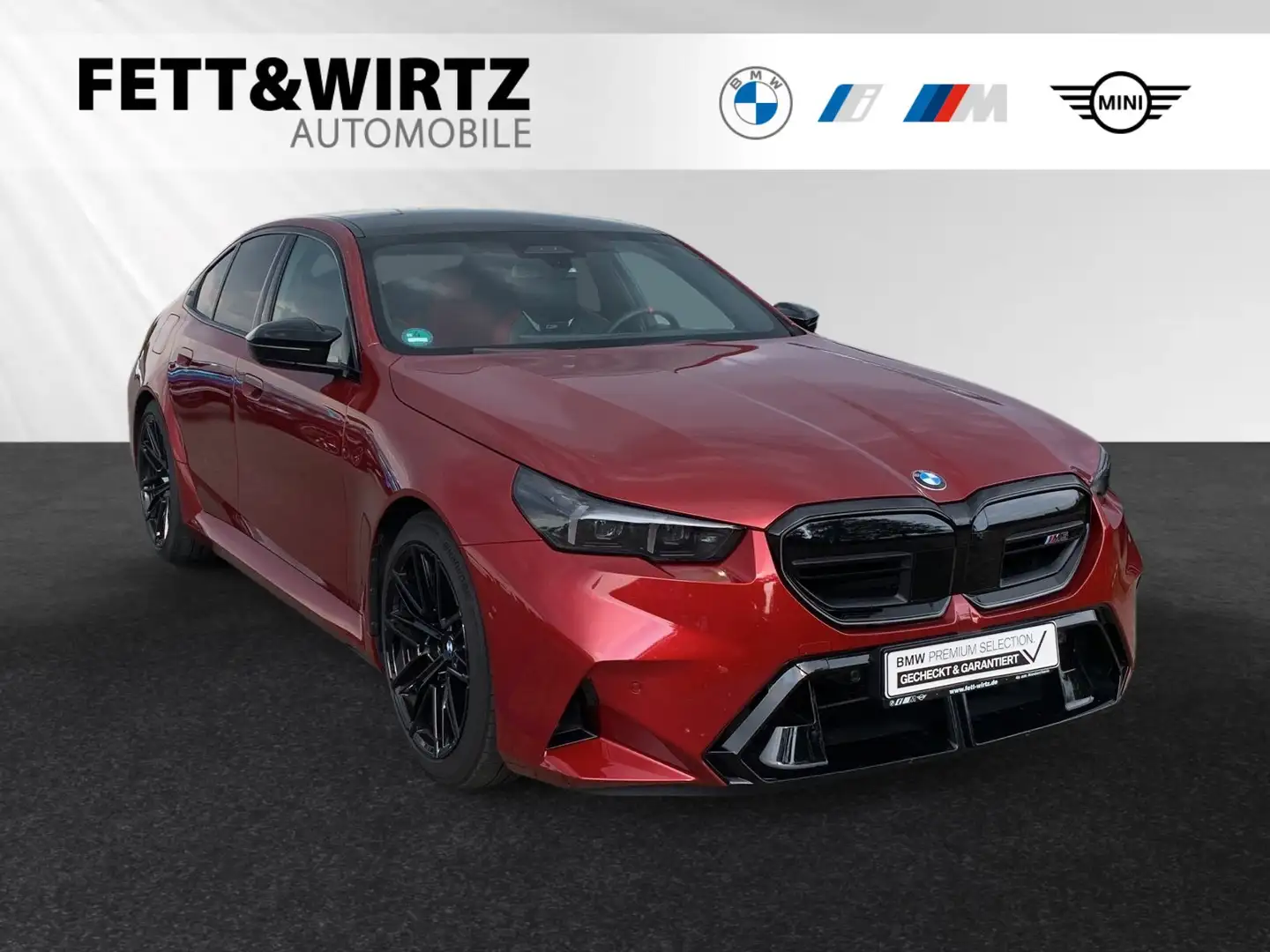 BMW M5 Limousine AHK|Pano|Bowers&Wilkins|DA-Prof. Rot - 1