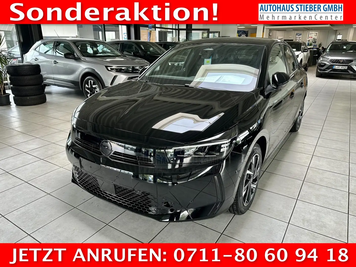 Opel Corsa GS SHZ+LKZ+EPH+RFK 180° 74 kW (101 PS), Autom. ... Zwart - 1