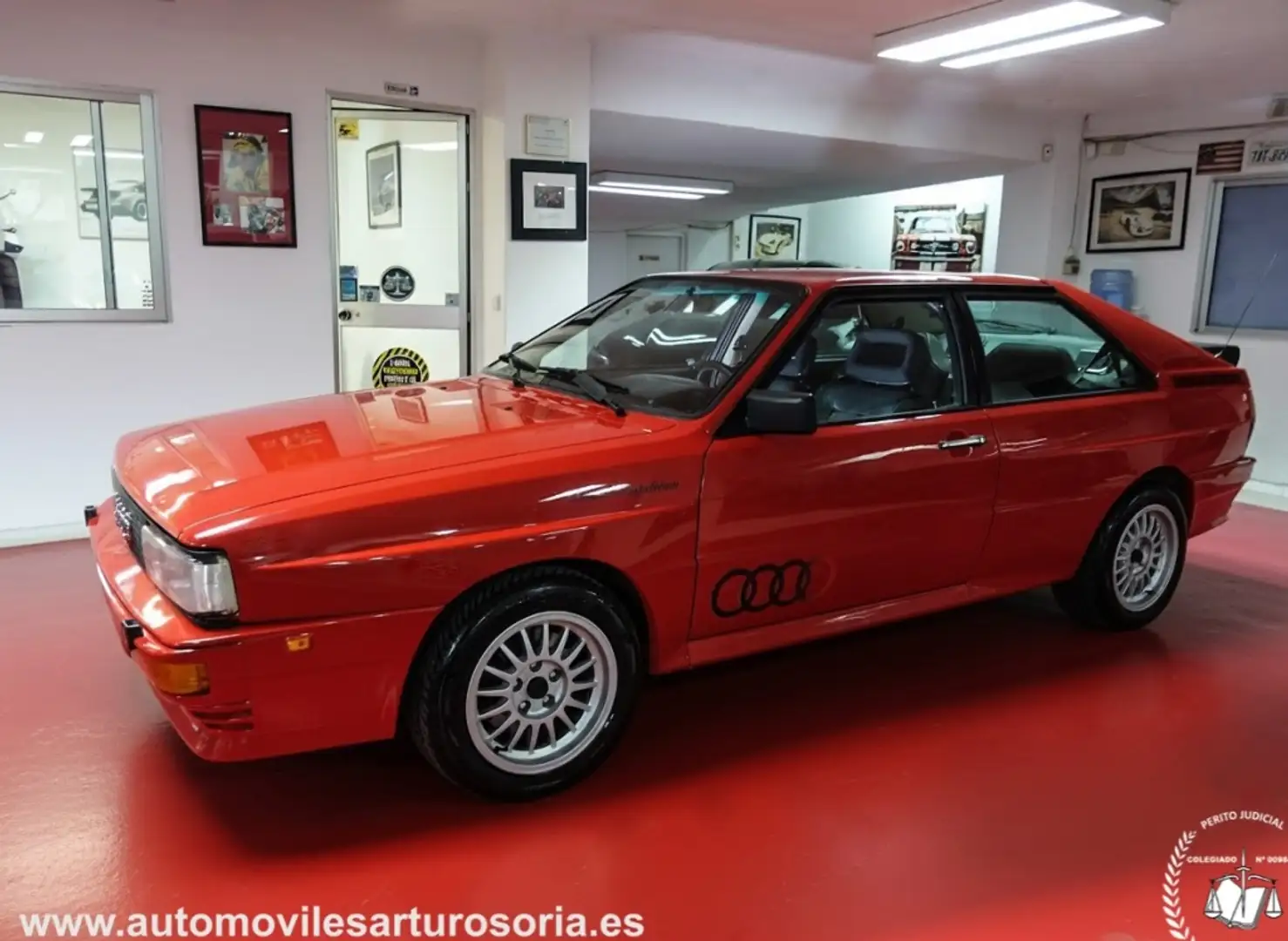 Audi QUATTRO Rojo - 1