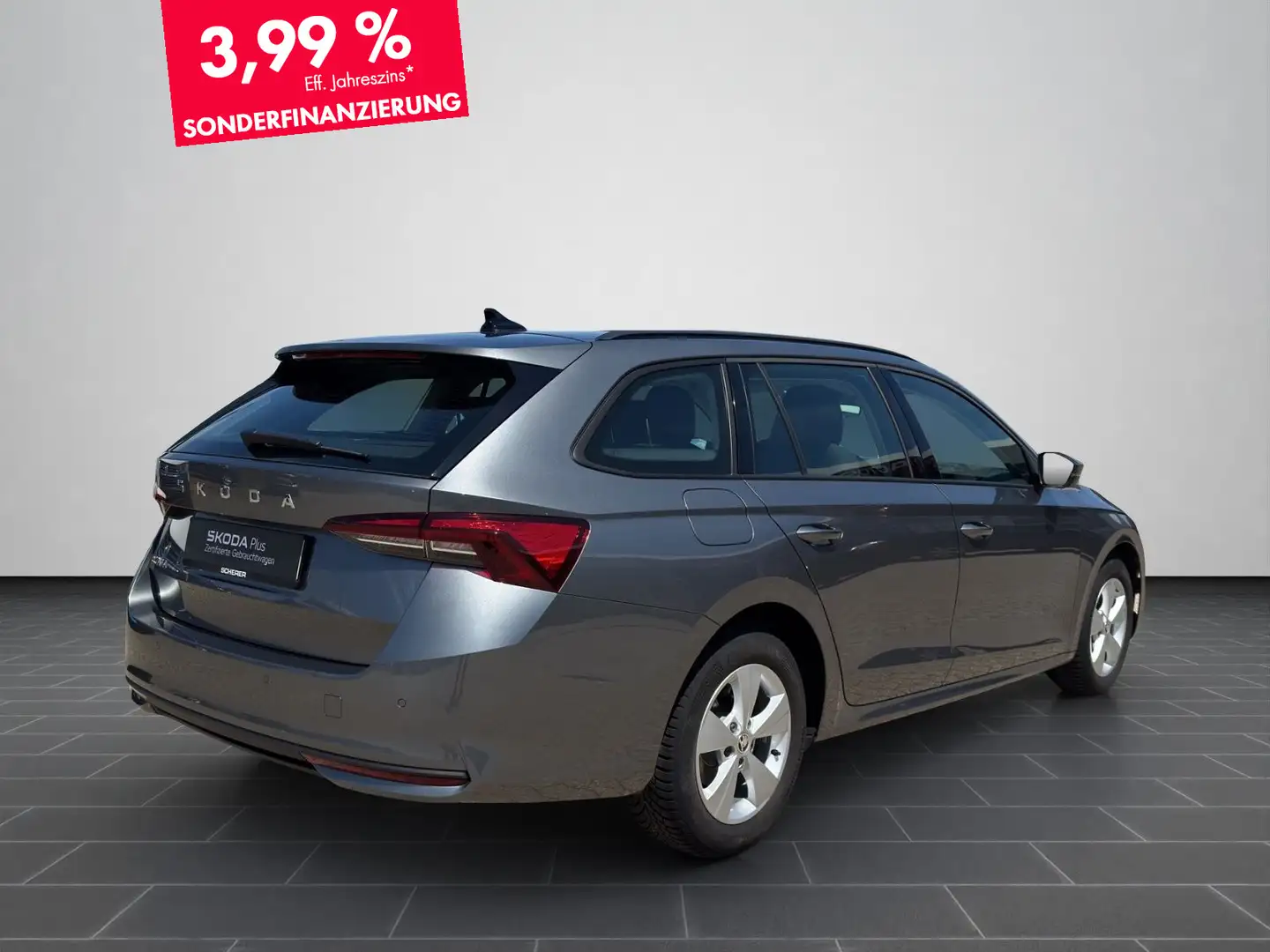 Skoda Octavia Combi Selection 1.5 TSI LED CARPLAY SHZ Grijs - 2