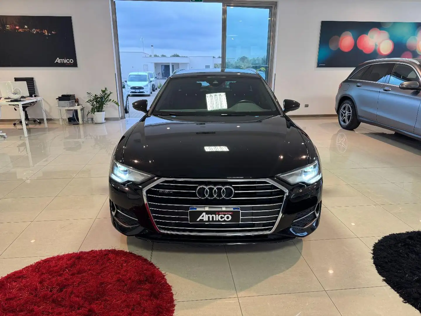 Audi A6 Avant 50 3.0 TDI quattro S-LINE 2022 Zwart - 2